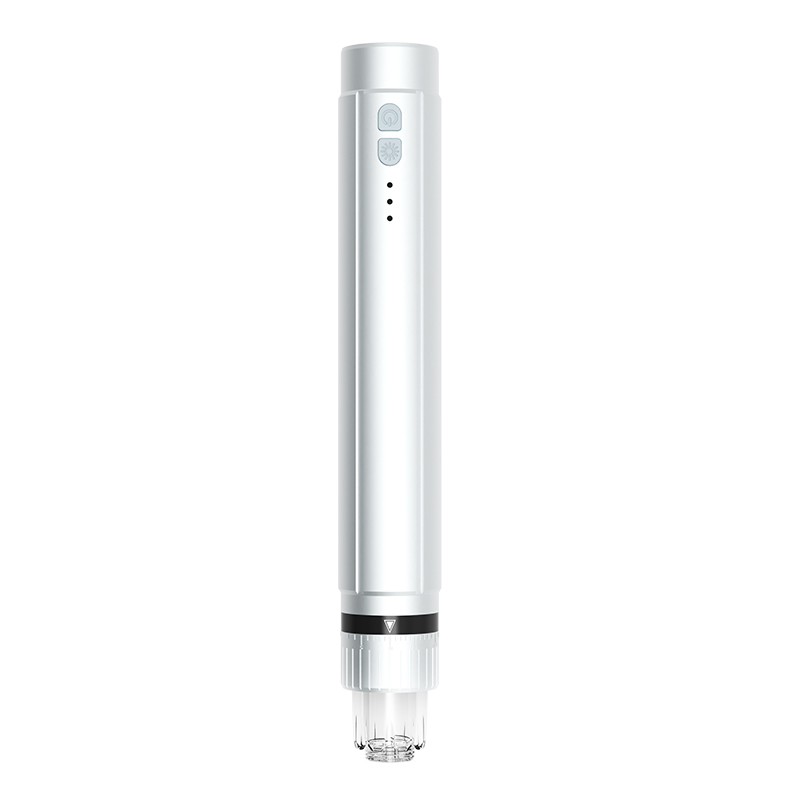 Red & Blue Light Mesotherapy Pen Adjustable Automatic Serum Infusion Device