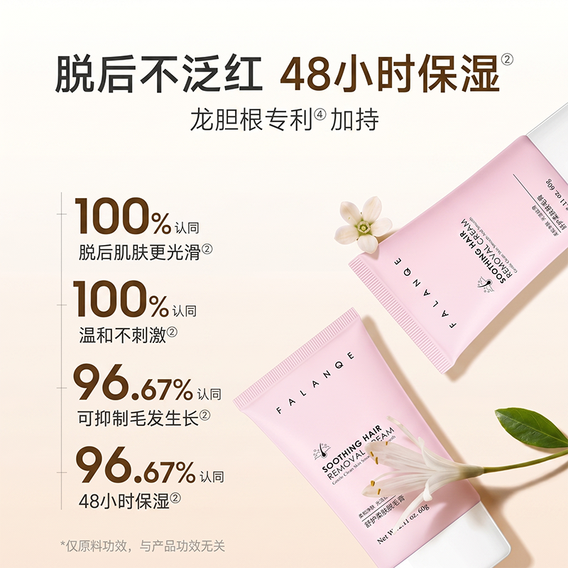 FALANQE Soothing Hair Removal Cream