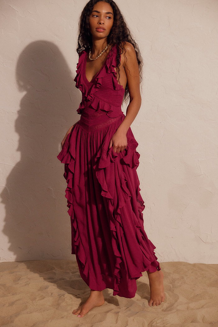 Red Maxi Dress