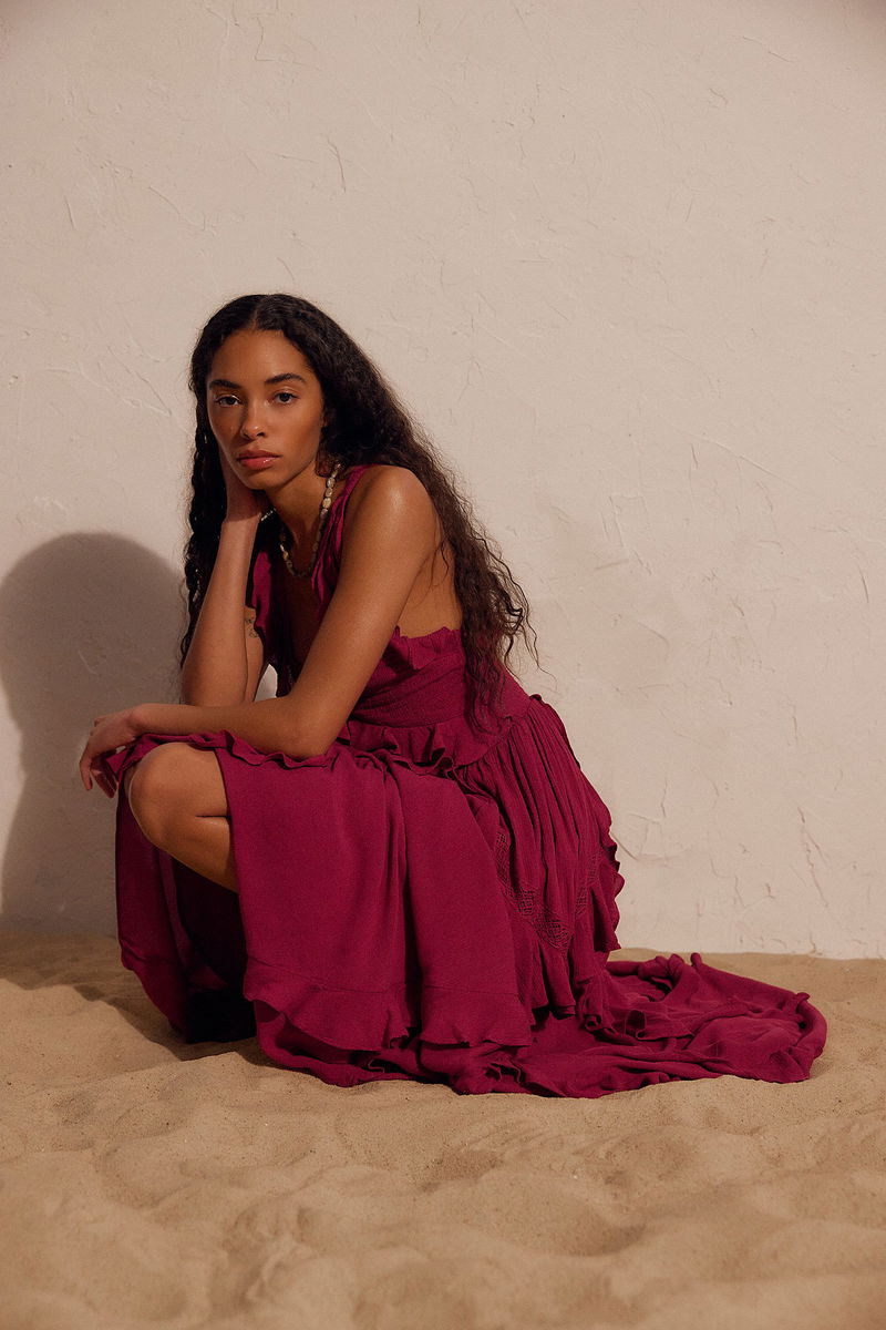 Red Maxi Dress