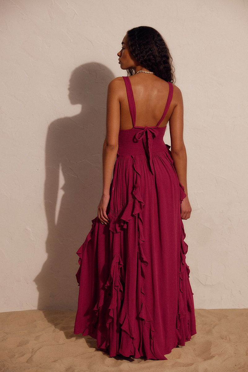 Red Maxi Dress