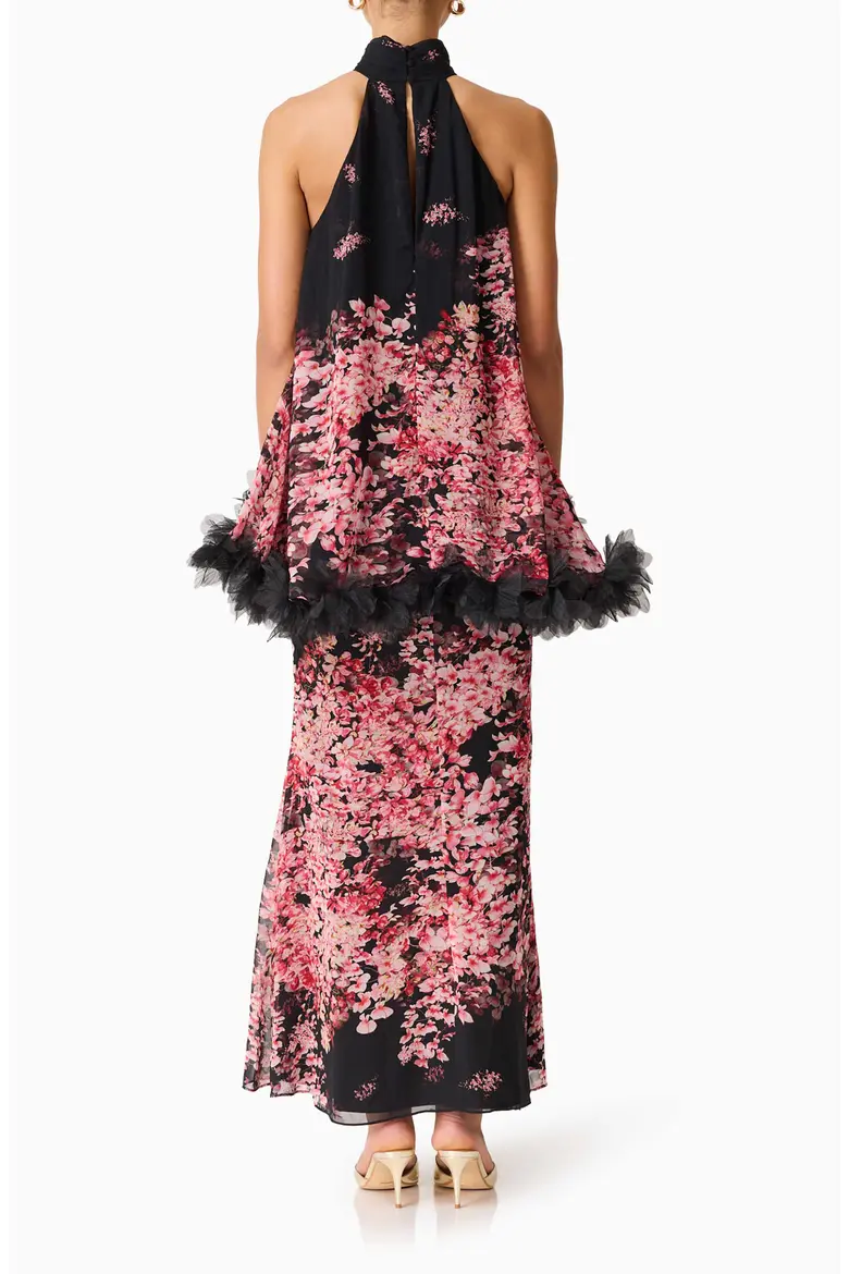 Tulsia Floral Georgette Gown