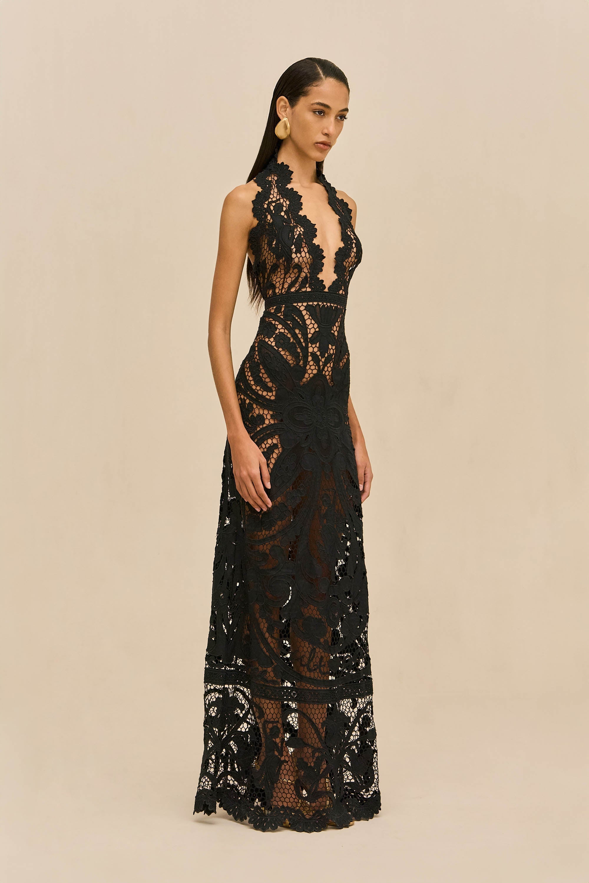 GEMINI GOWN - BLACK 4