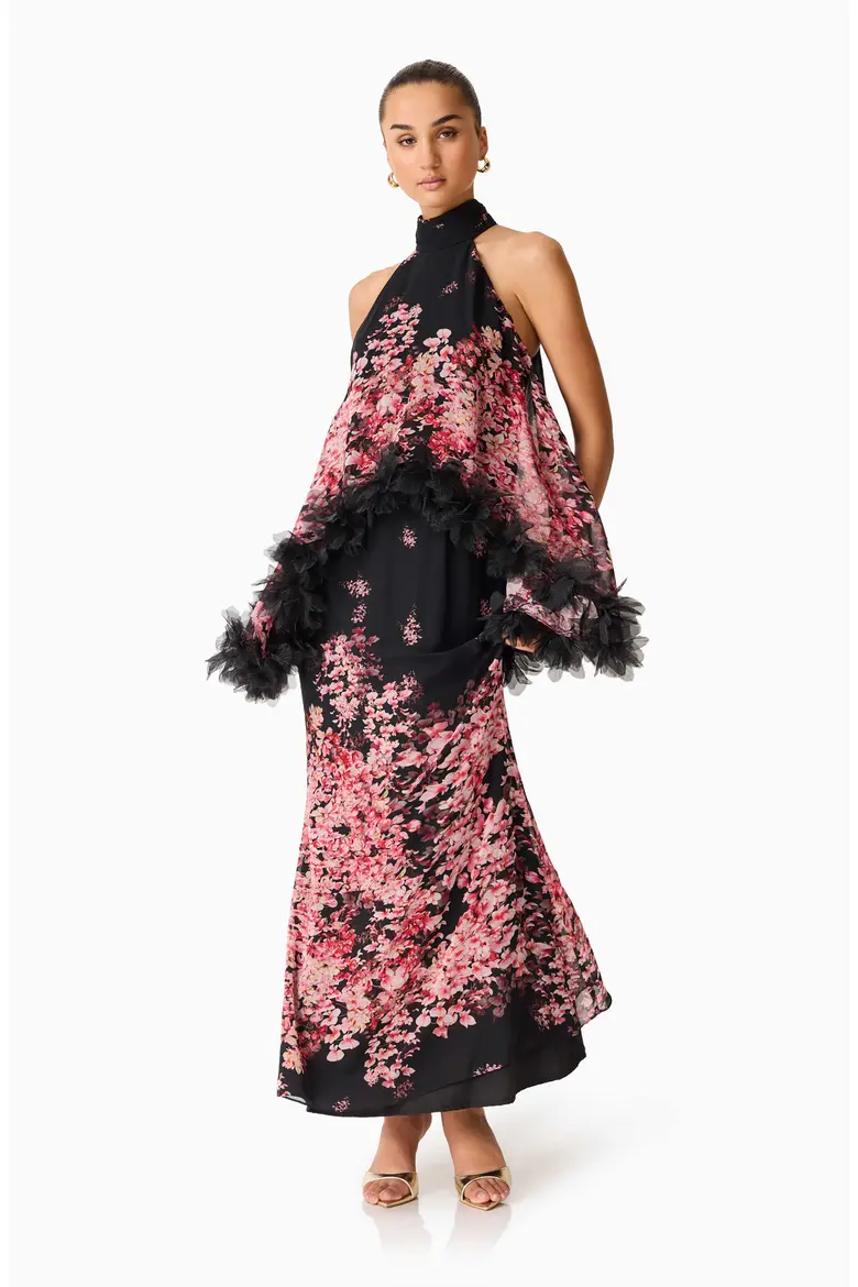 Tulsia Floral Georgette Gown