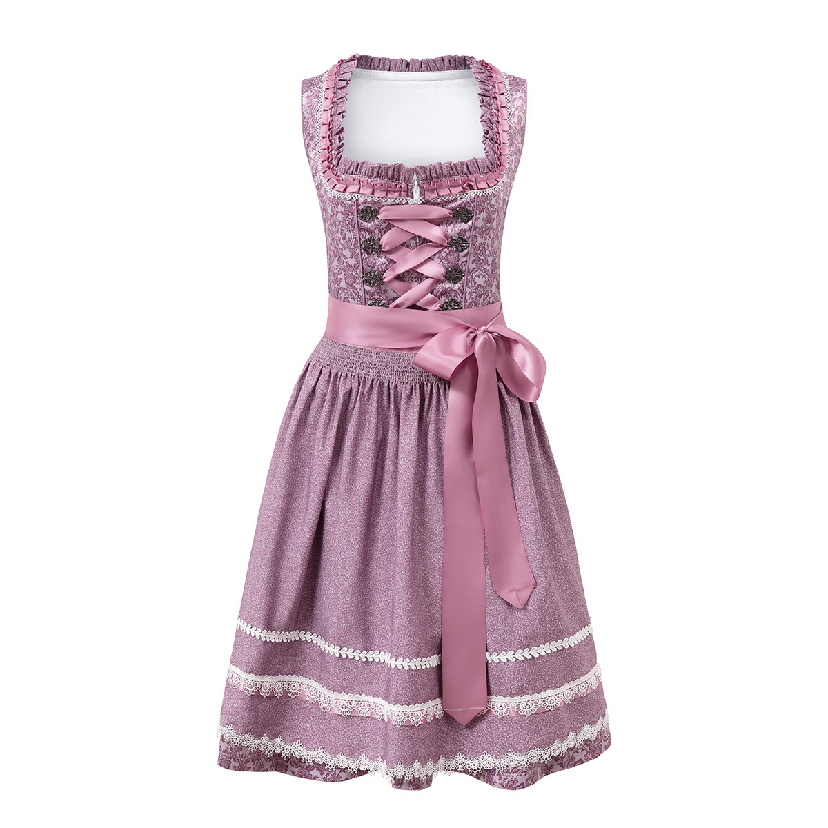 DirndlPop Rosa Luisa Dirndl Bayern Kostüme für das Bierfest