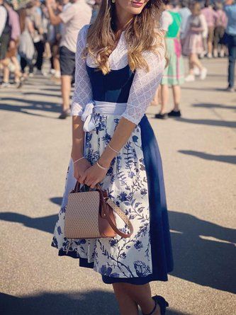 DirndlPop Farbe Sophie Dirndl  Bayern Kostüme für das Bierfest