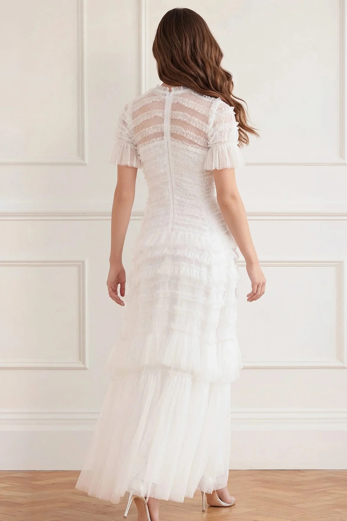 Valentine Ruffle Gown