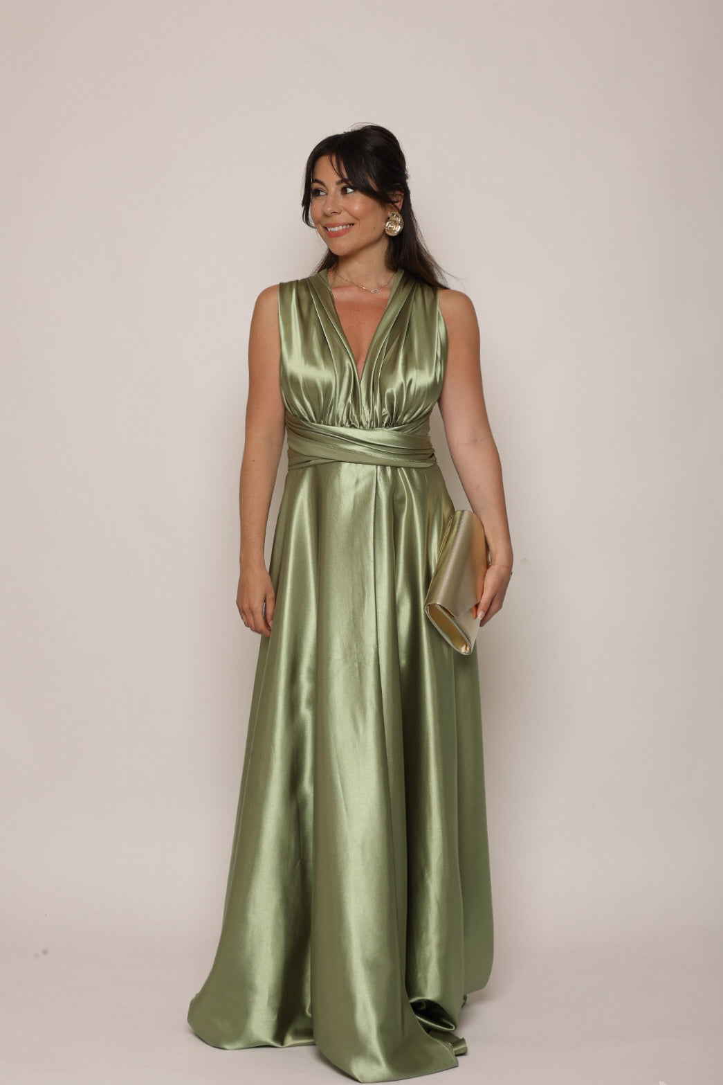 Robe OLYMPIA - SAUGE