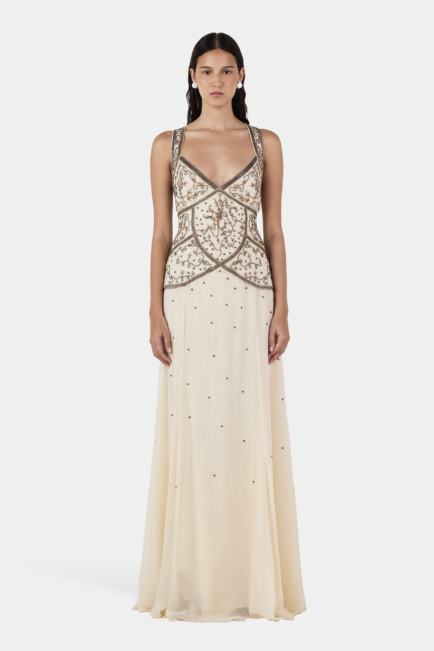 Maja Beaded Maxi Dress