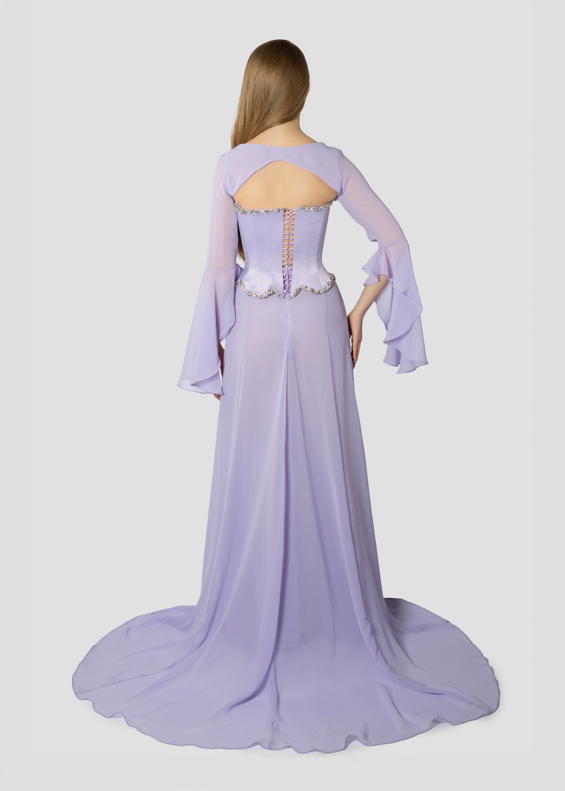Lavender Corset Dress