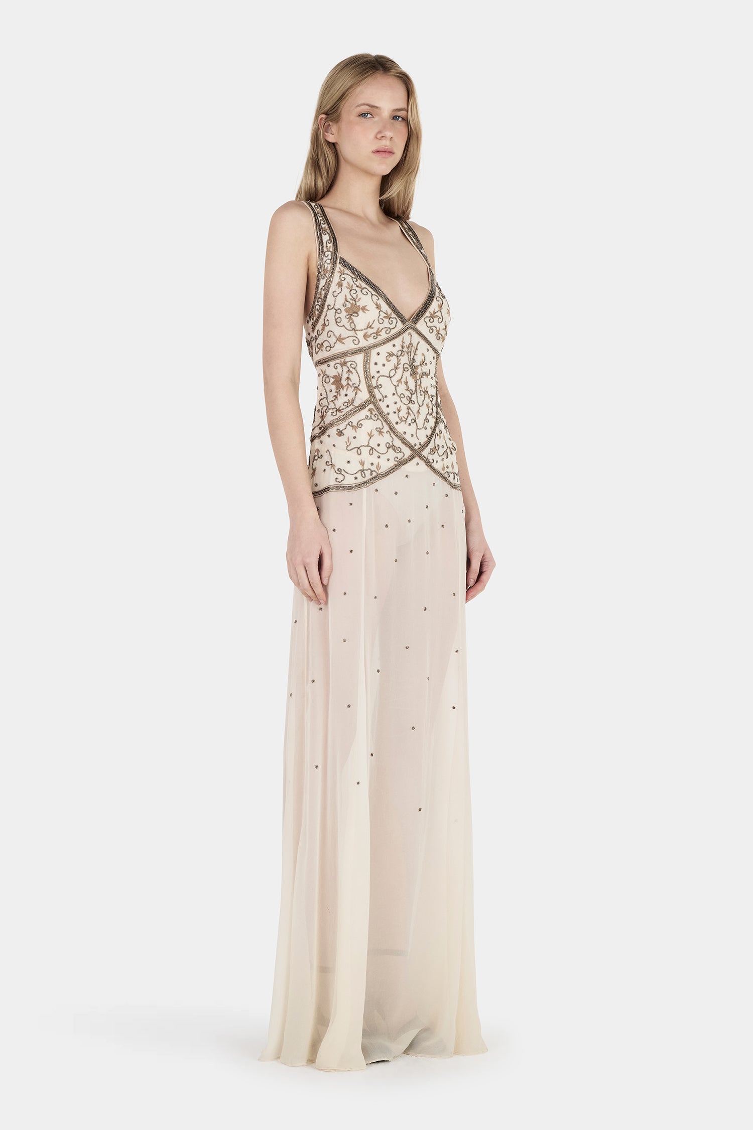 Maja Beaded Maxi Dress