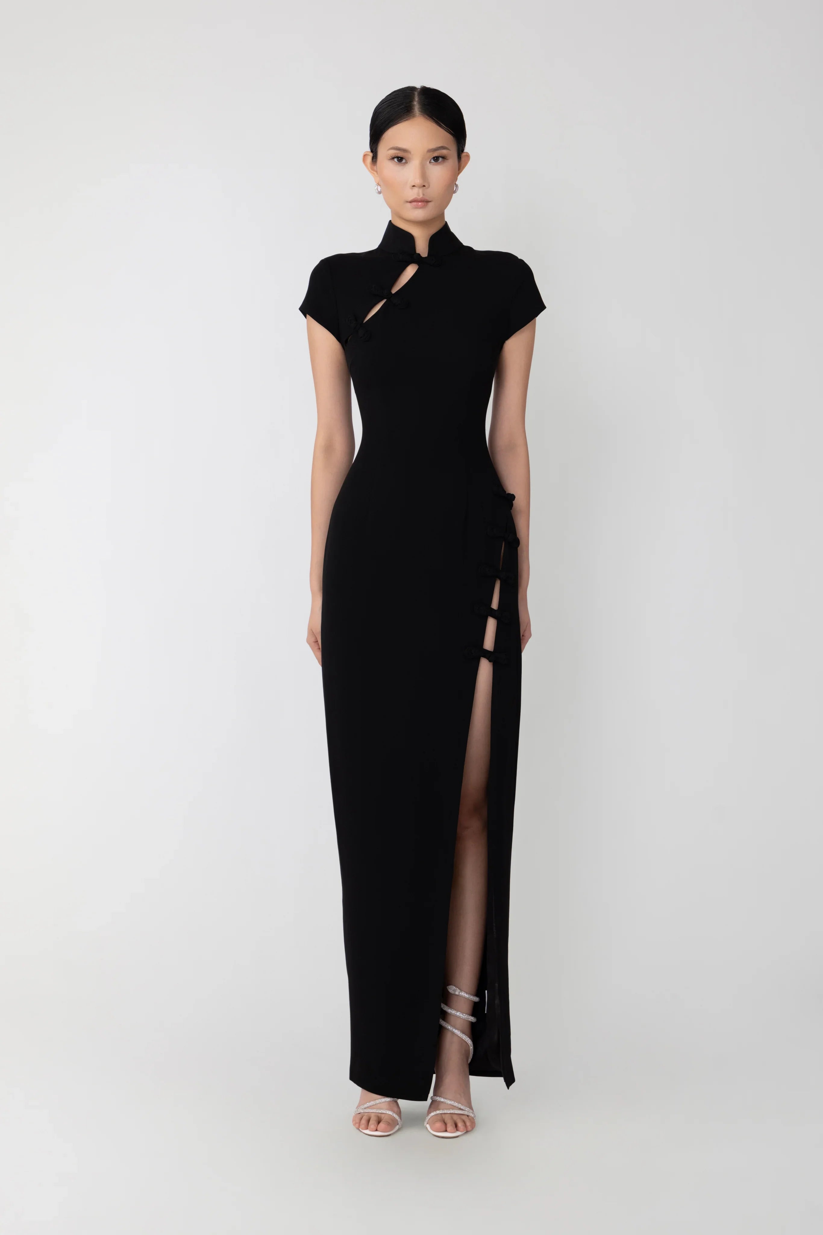 Isabella Maxi Dress - Black / 00
