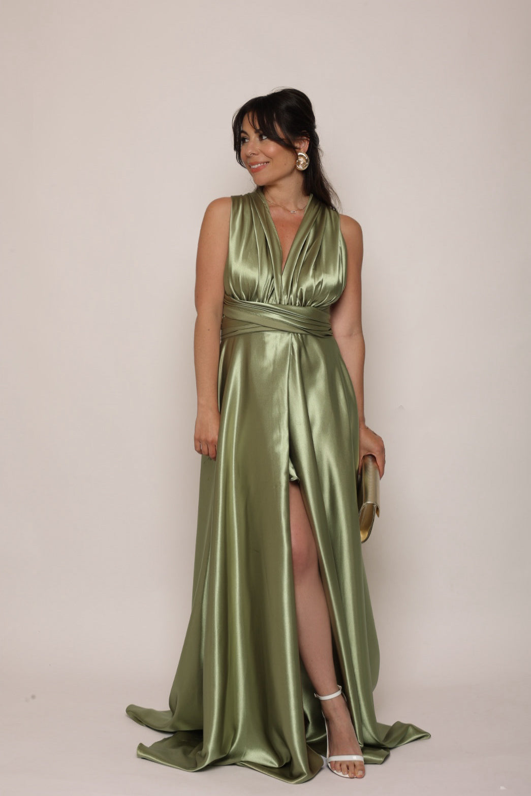 Robe OLYMPIA - SAUGE
