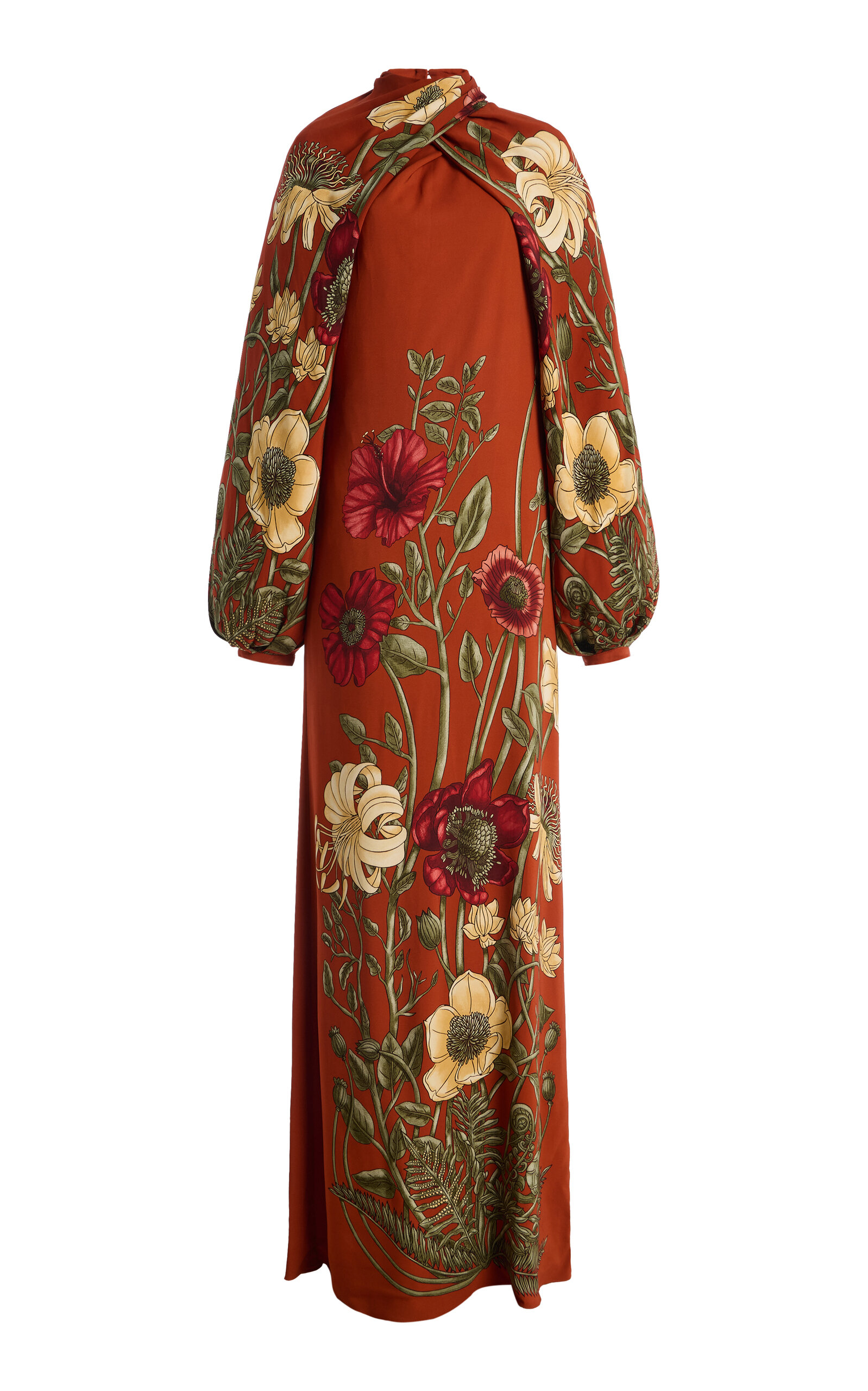Selva Intima Floral Maxi Dress