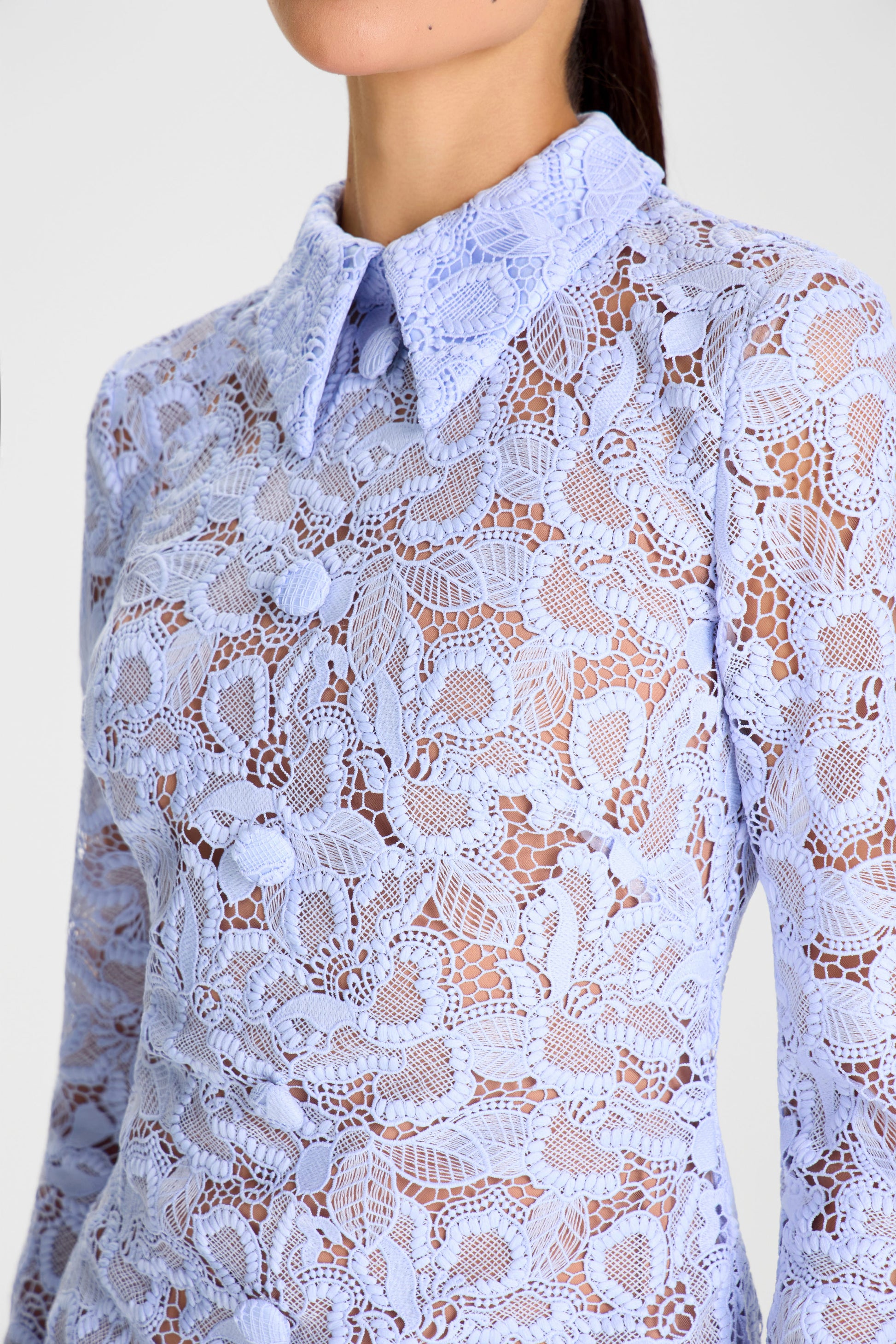 Blue Lace Dress