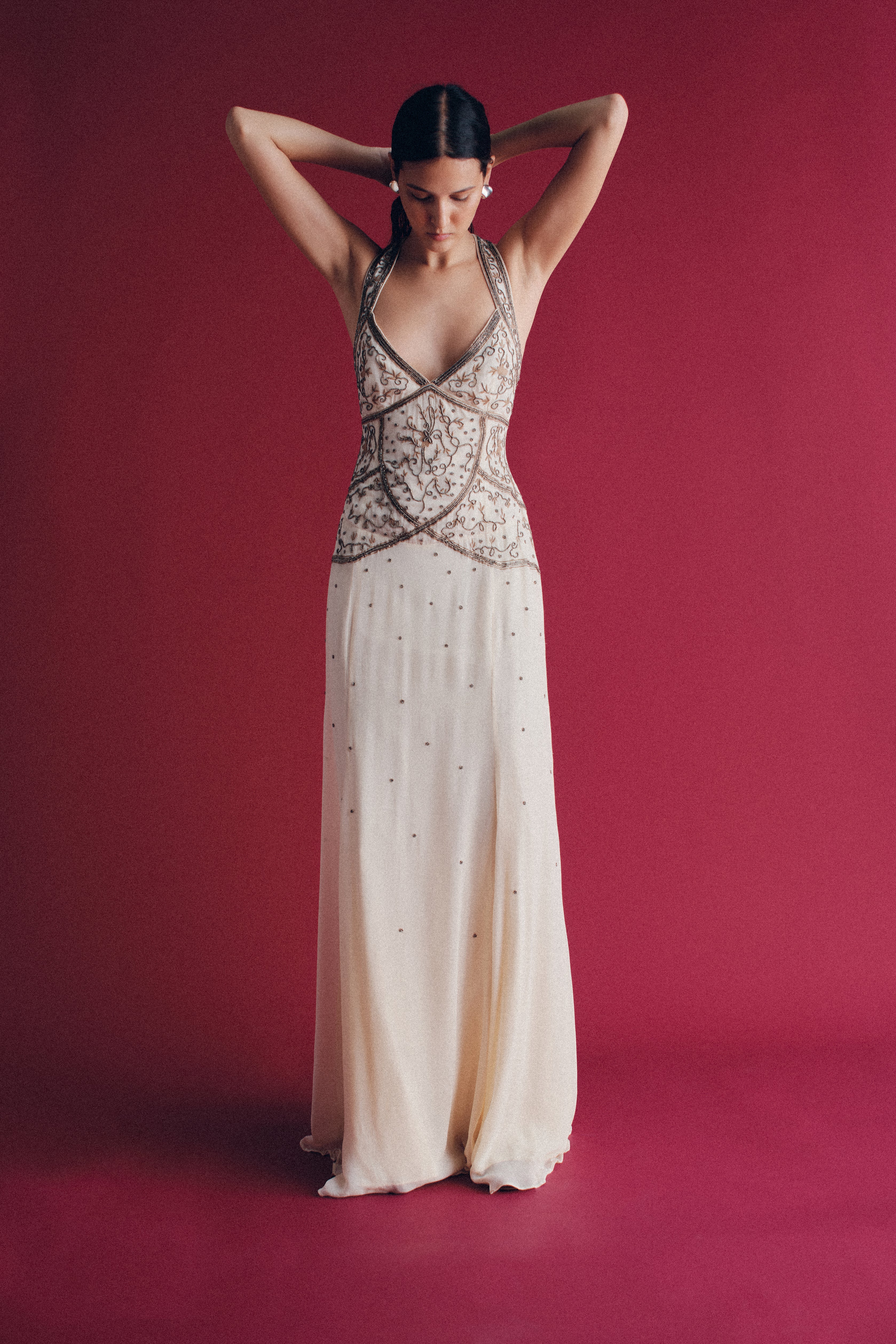 Maja Beaded Maxi Dress