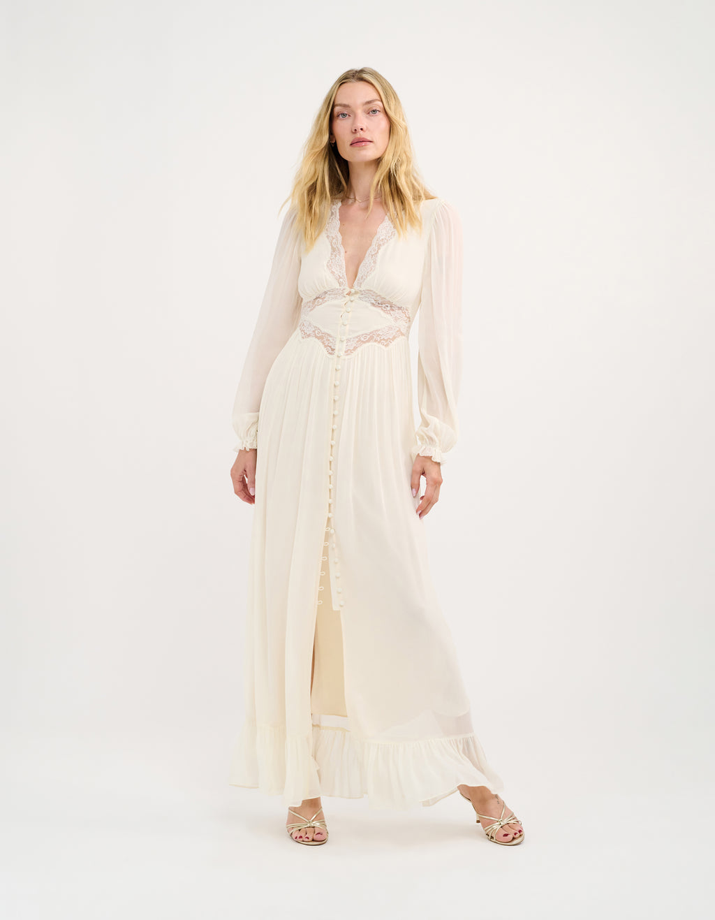 Promise Maxi Dress | Ivory
