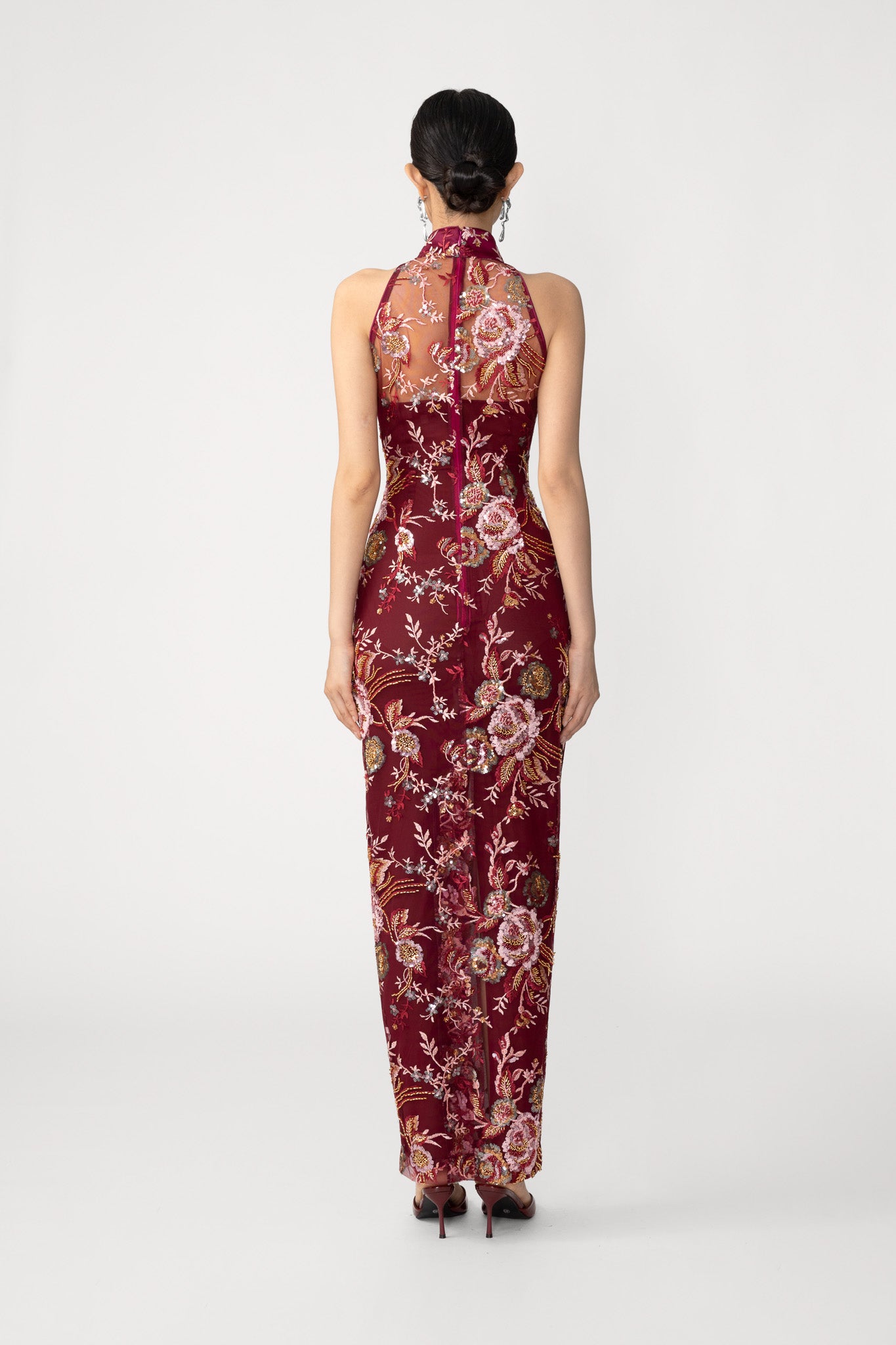 Audra Embroidered Maxi Dress