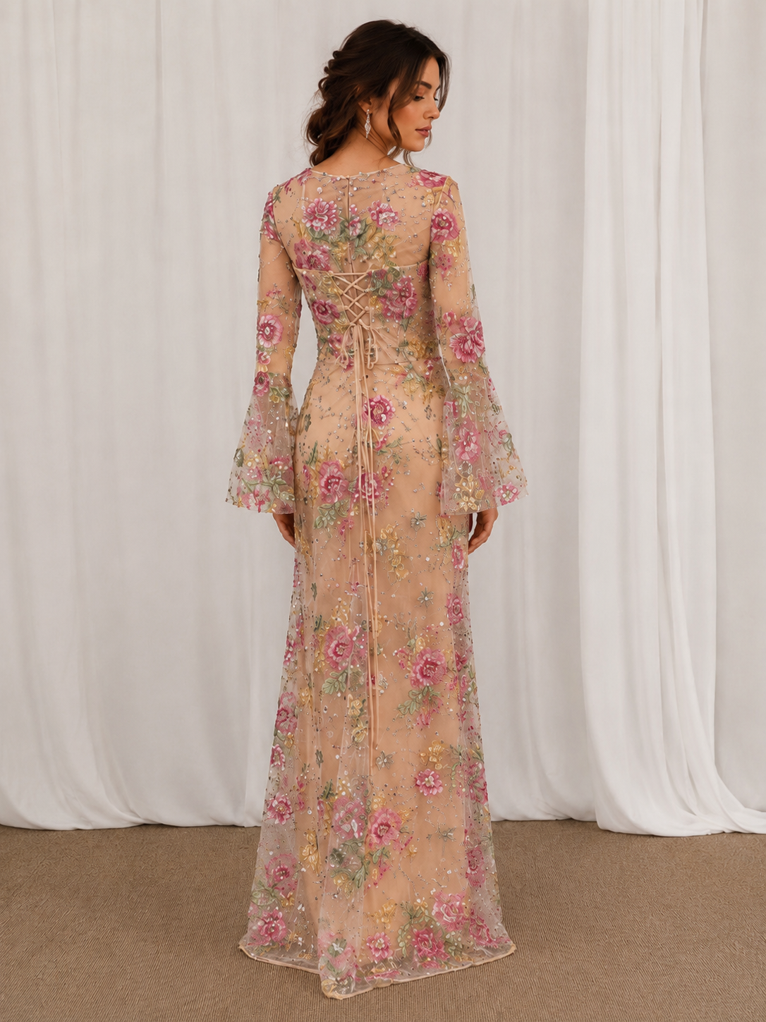 Rosa Pink Sequin Dress