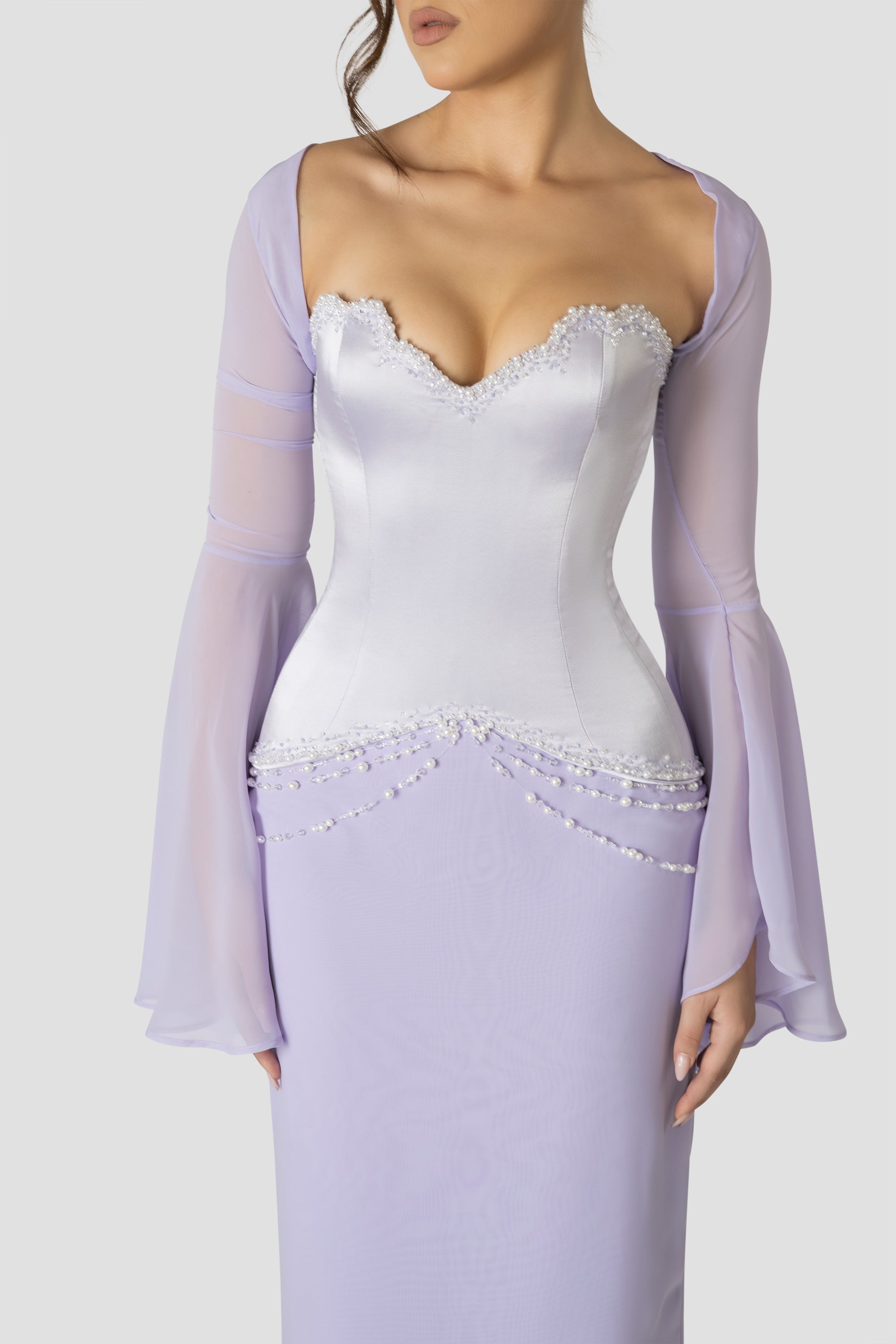 Lavender Corset Dress