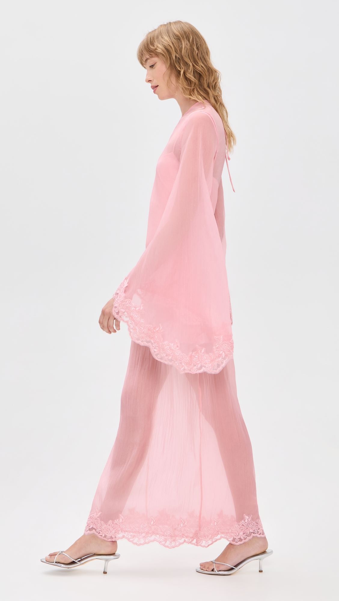 Yellow the Label Elowen Organza Dress Pink