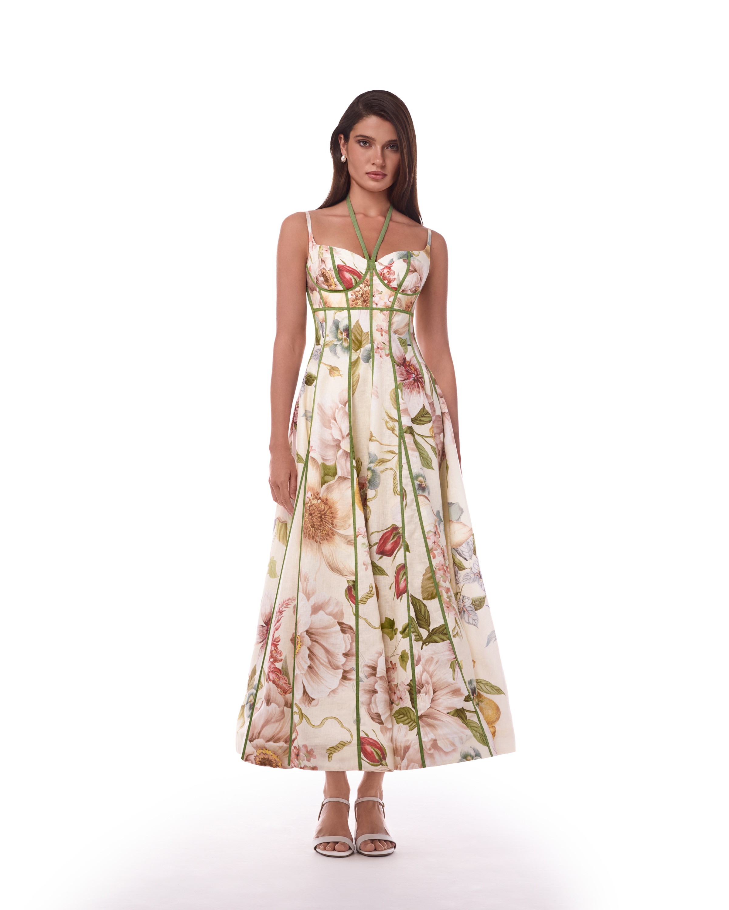 Amoréa Bustier Midi Dress
