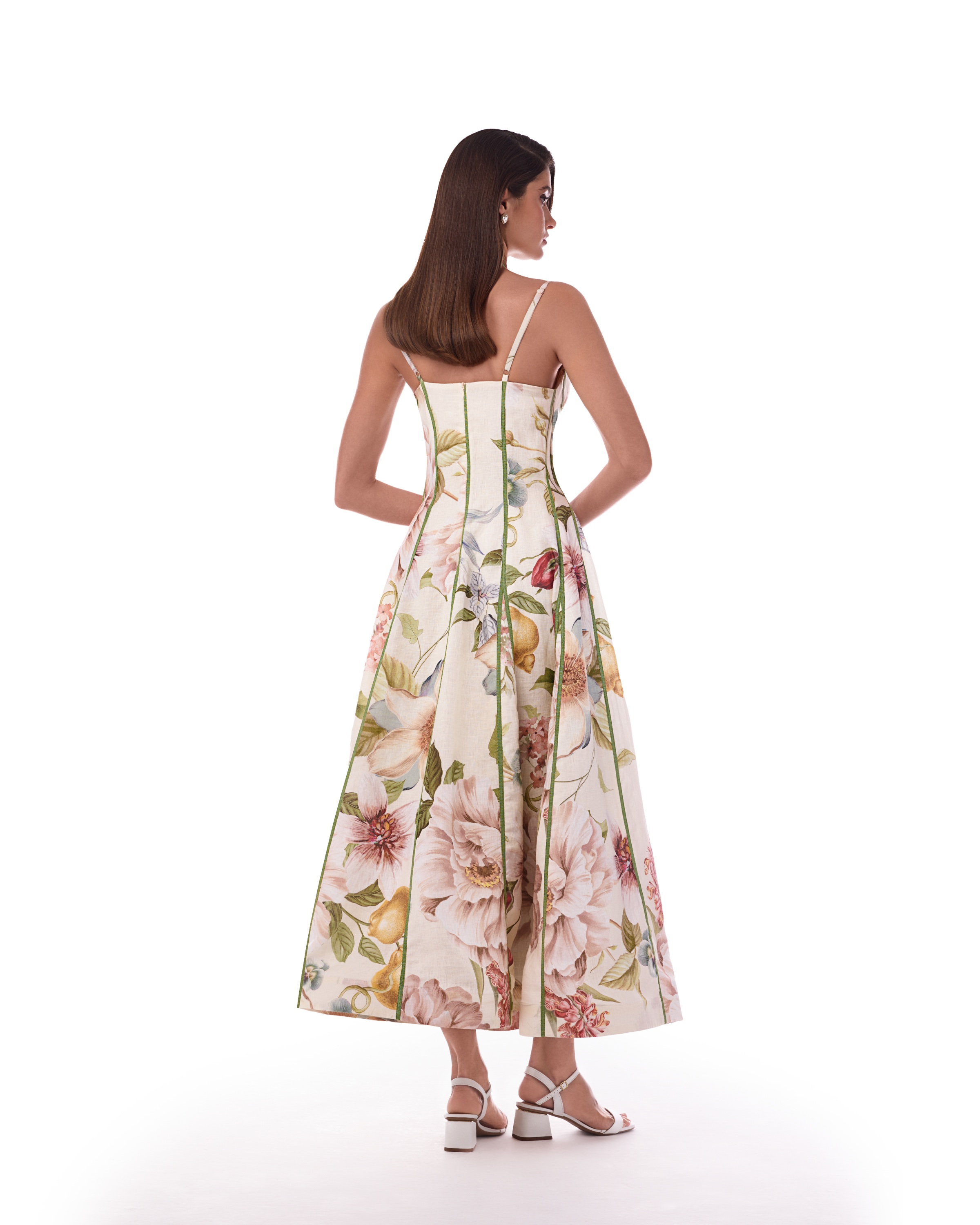 Amoréa Bustier Midi Dress