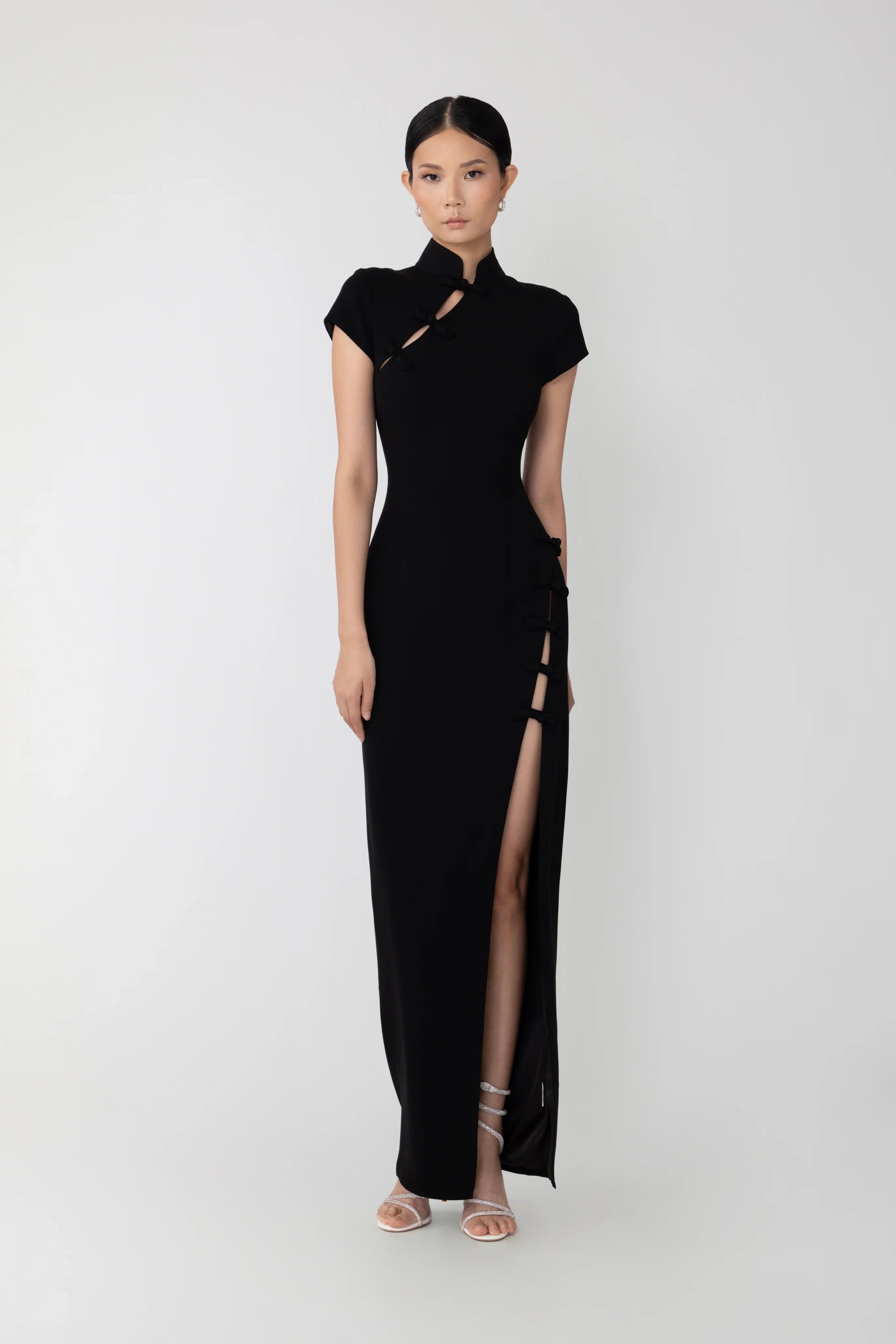 Isabella Maxi Dress - Black / 00