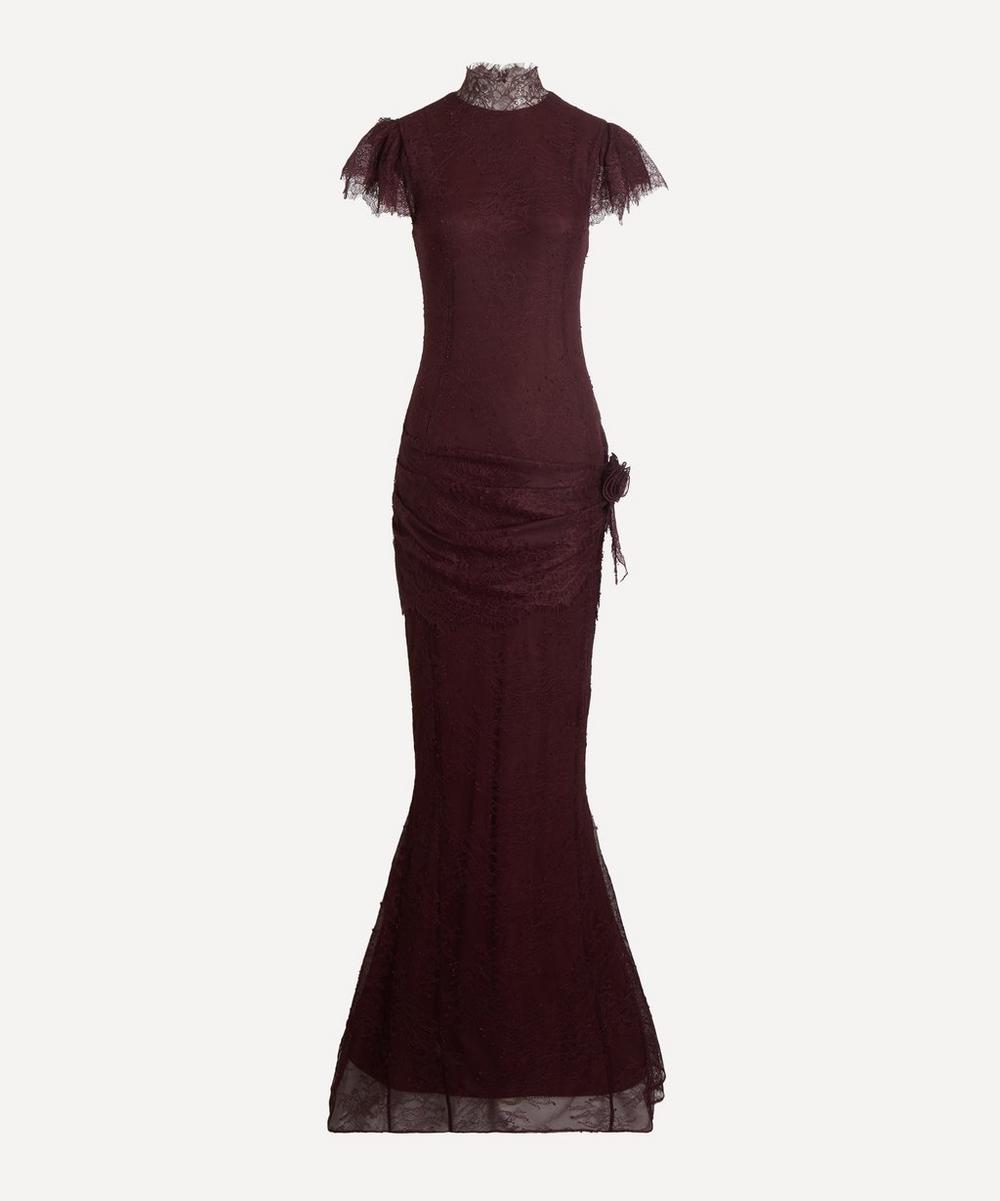 Silentium Lace Maxi Dress