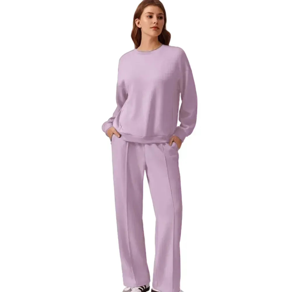 8-PACK ONLY $24🔥2-Piece Long Sleeve Sweatshirt🔥