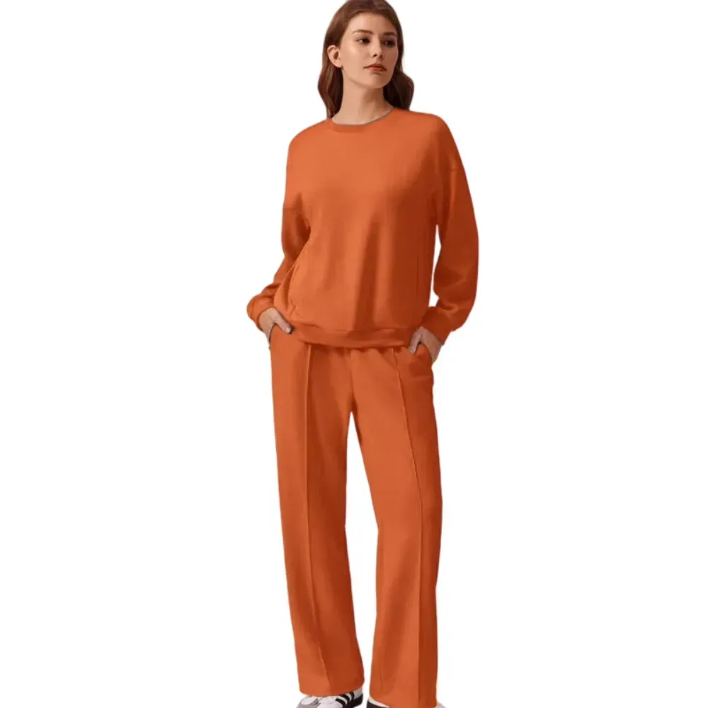 8-PACK ONLY $24🔥2-Piece Long Sleeve Sweatshirt🔥