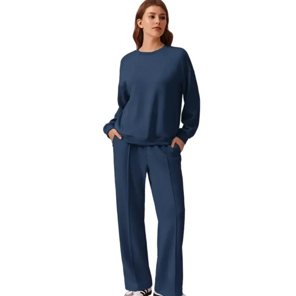 8-PACK ONLY $24🔥2-Piece Long Sleeve Sweatshirt🔥