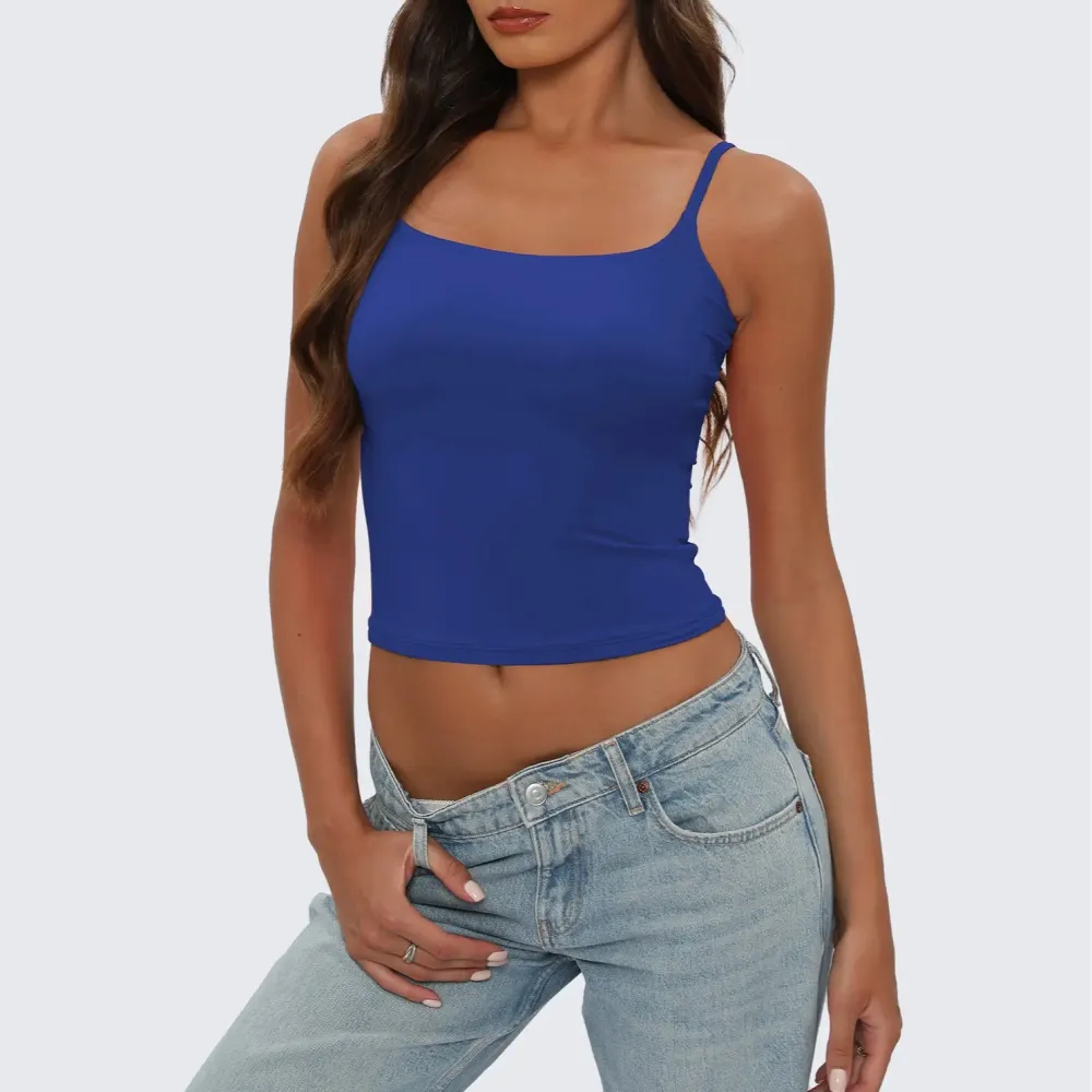 Women Tank Top Adjustable Straps