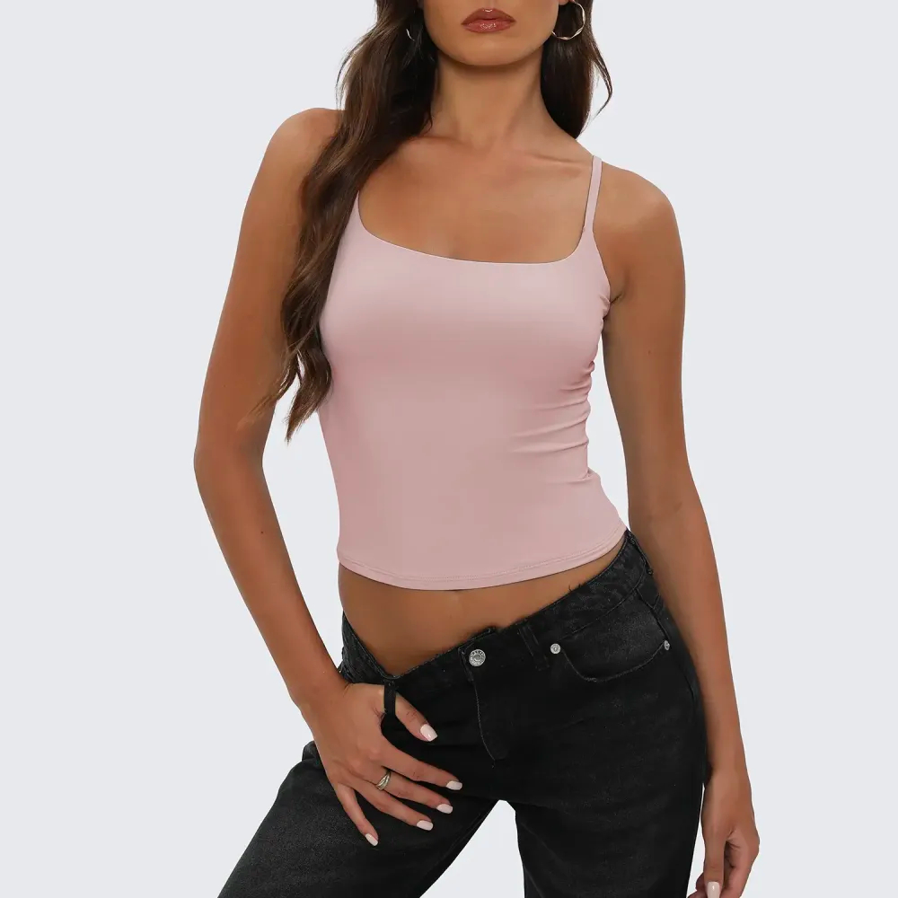 Women Tank Top Adjustable Straps