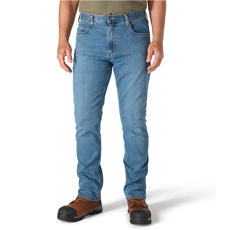 Relaxed Straight Rugged Jean