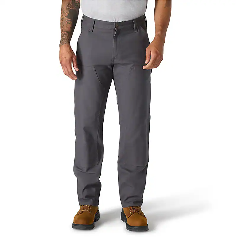 Relaxed Straight  Duck Double-Front Dungaree