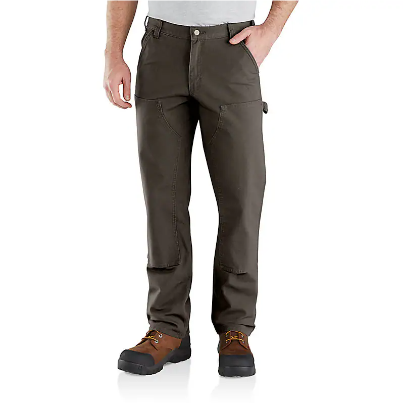 Relaxed Straight  Duck Double-Front Dungaree