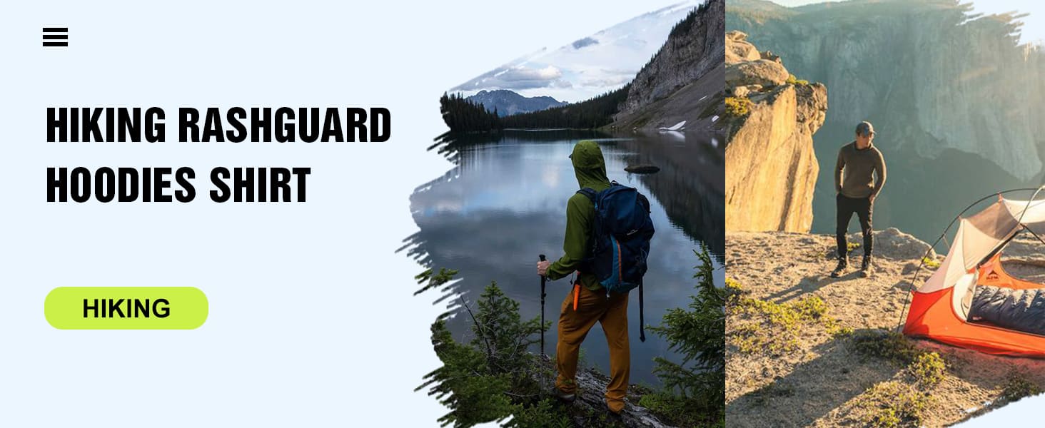Mens Lightweight Quick Dry Hiking Shirts