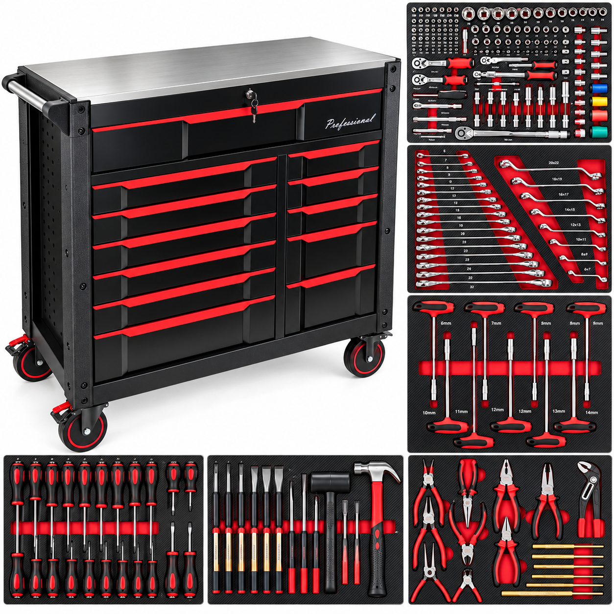Illustrative Tool Cabinet Warehouse Display Three
