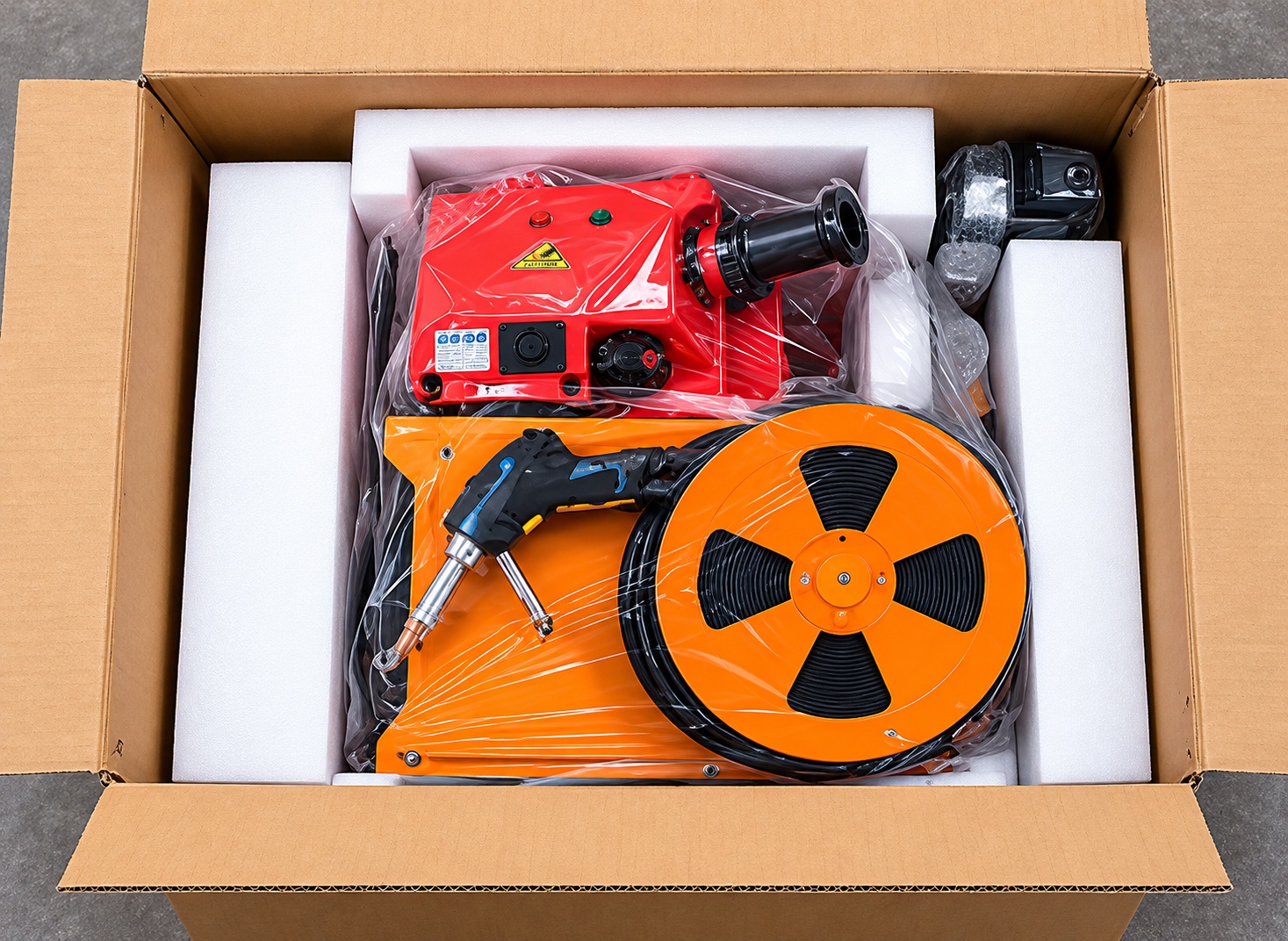 Air cooling handheld laser welder 1000W 1500W