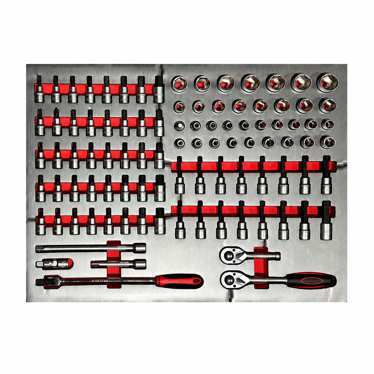 540-Piece Professional Tool Chest Set – 8-Drawer Rolling Tool Cabinet