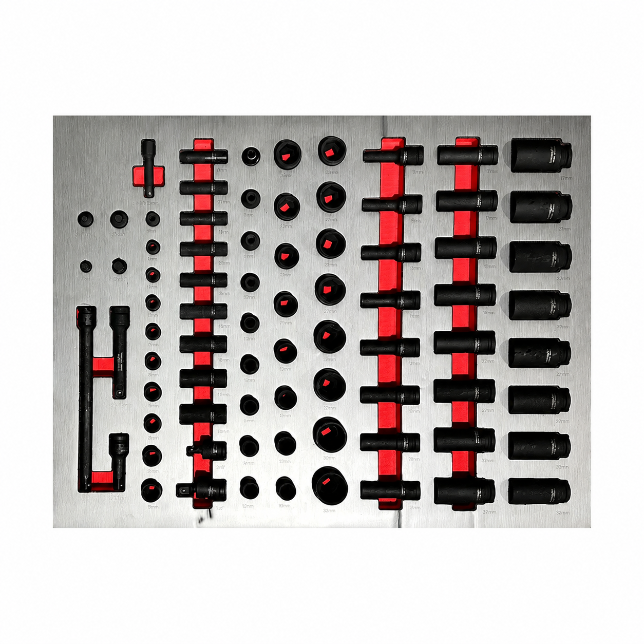 540-Piece Professional Tool Chest Set – 8-Drawer Rolling Tool Cabinet