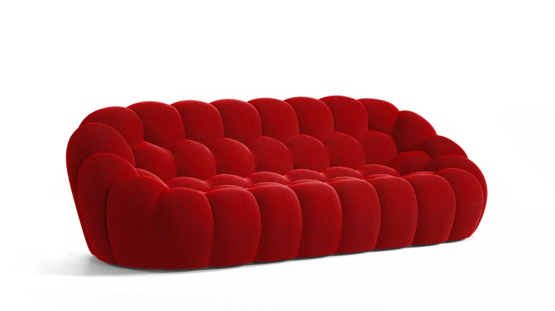 Astra 3D Bubble Sofa 3 Places