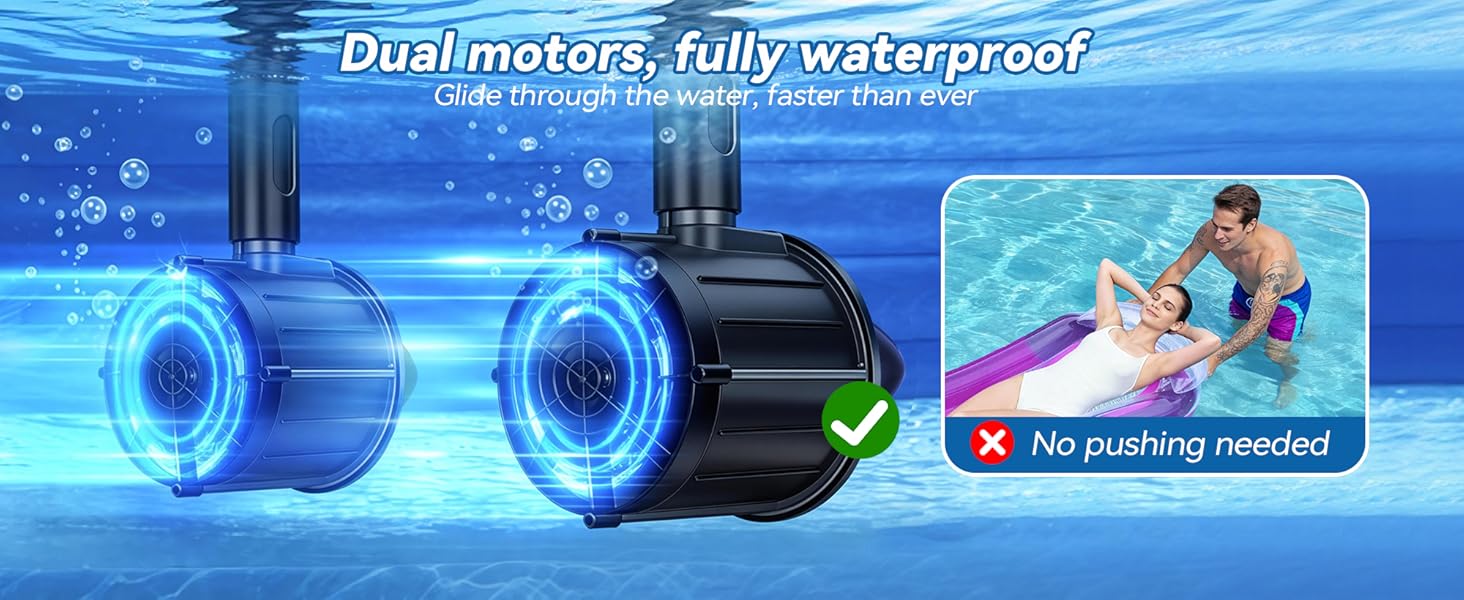 Motorized Pool Float