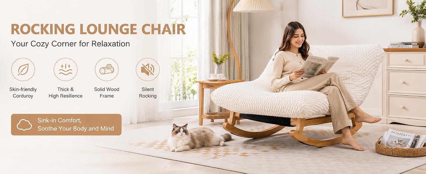 Oversized Rocking Chair Indoor
