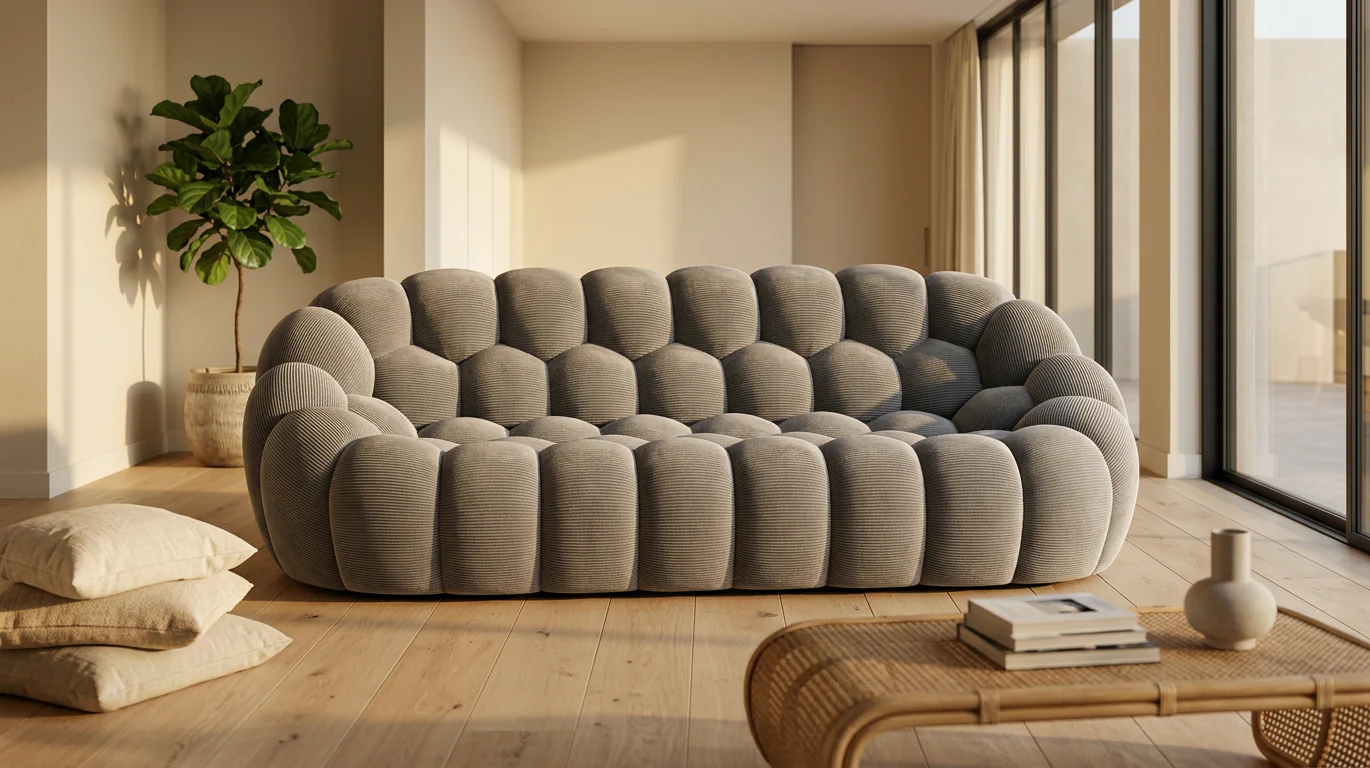 Astra 3D Bubble Sofa 3 Places