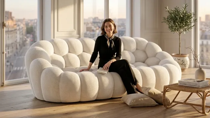 Astra 3D Bubble Sofa 3 Places