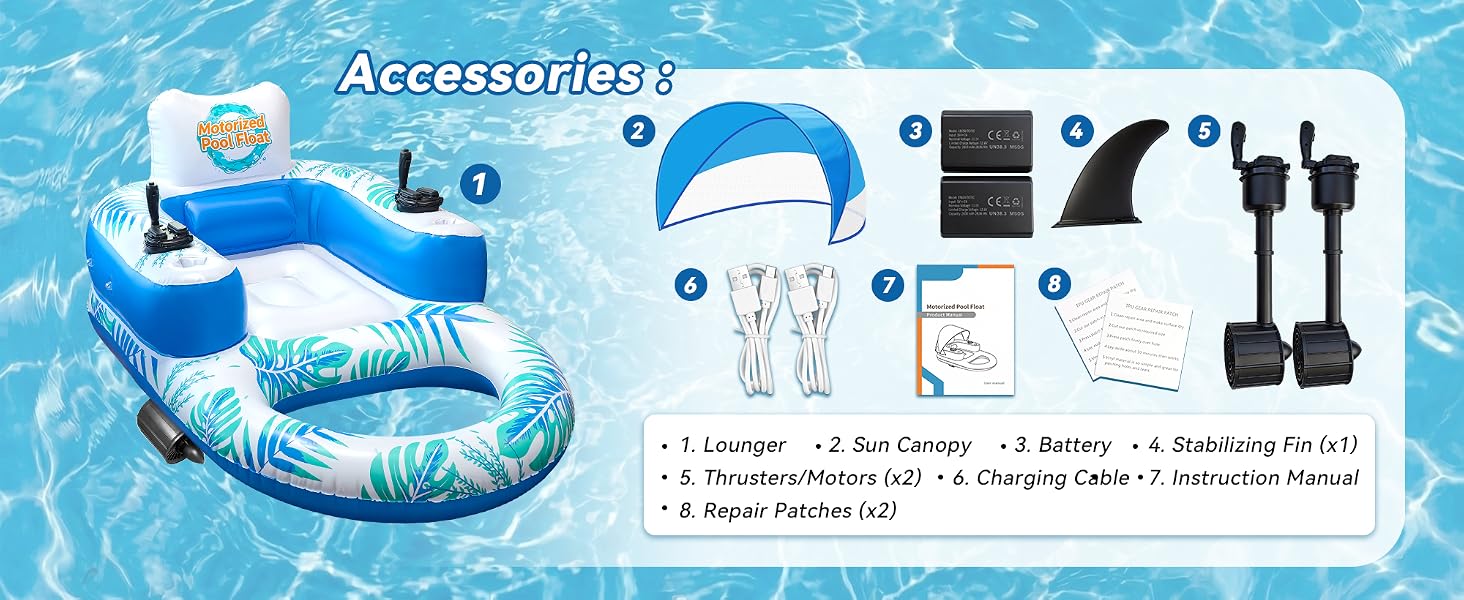 Motorized Pool Float