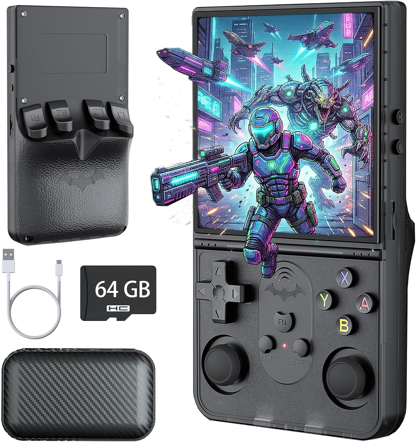 S600 Retro Gaming Console, Handheld Game Console with Classic Games