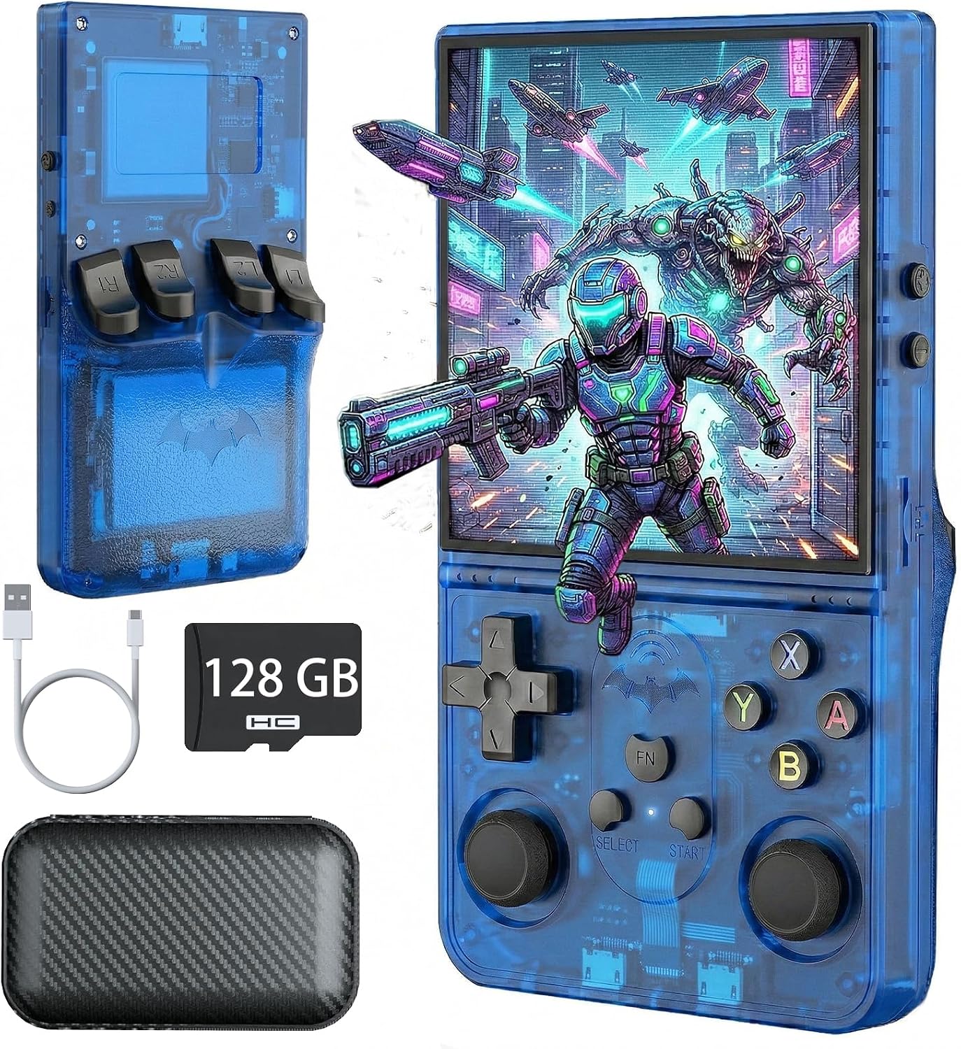 S600 Retro Gaming Console, Handheld Game Console with Classic Games